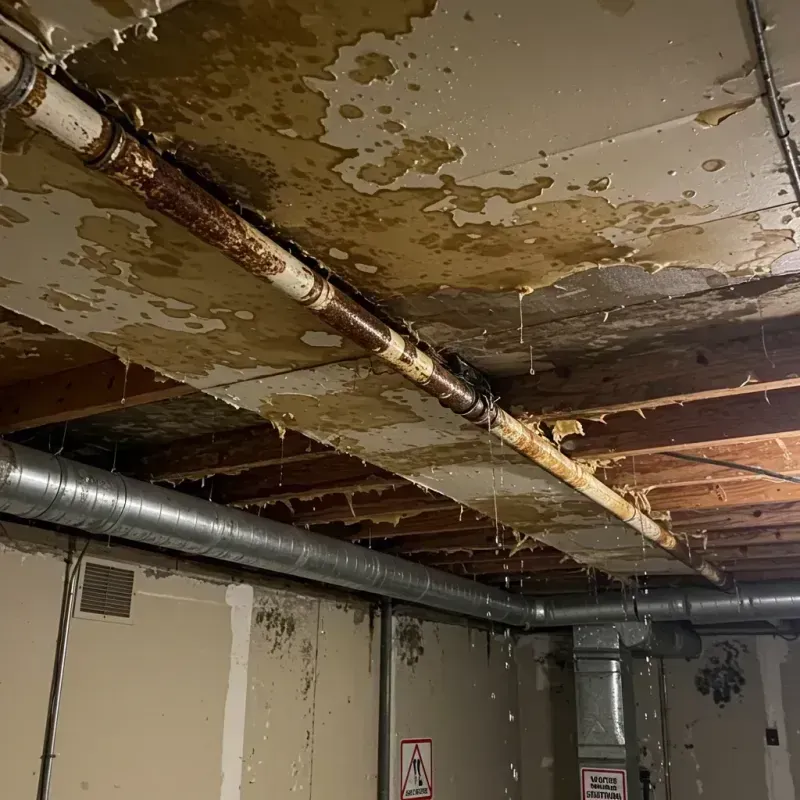 Ceiling Water Damage Repair in Monon, IN