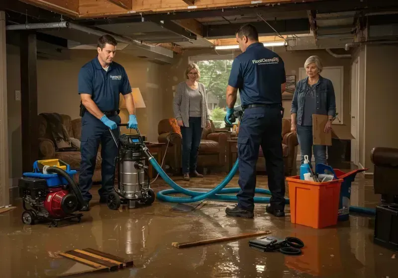 Basement Water Extraction and Removal Techniques process in Monon, IN